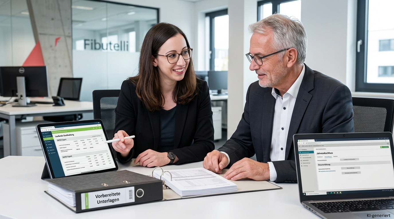 Buchhaltungsservice vs. Steuerberater: Wer macht was und wie sparen Sie Zeit?