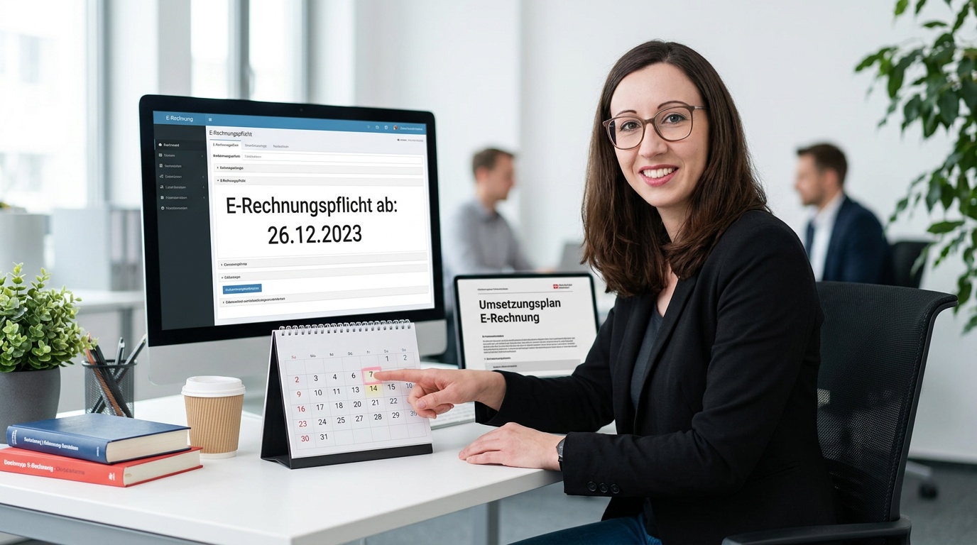 E-Rechnung: Ab wann ist die Pflicht für Ihr Unternehmen bindend?