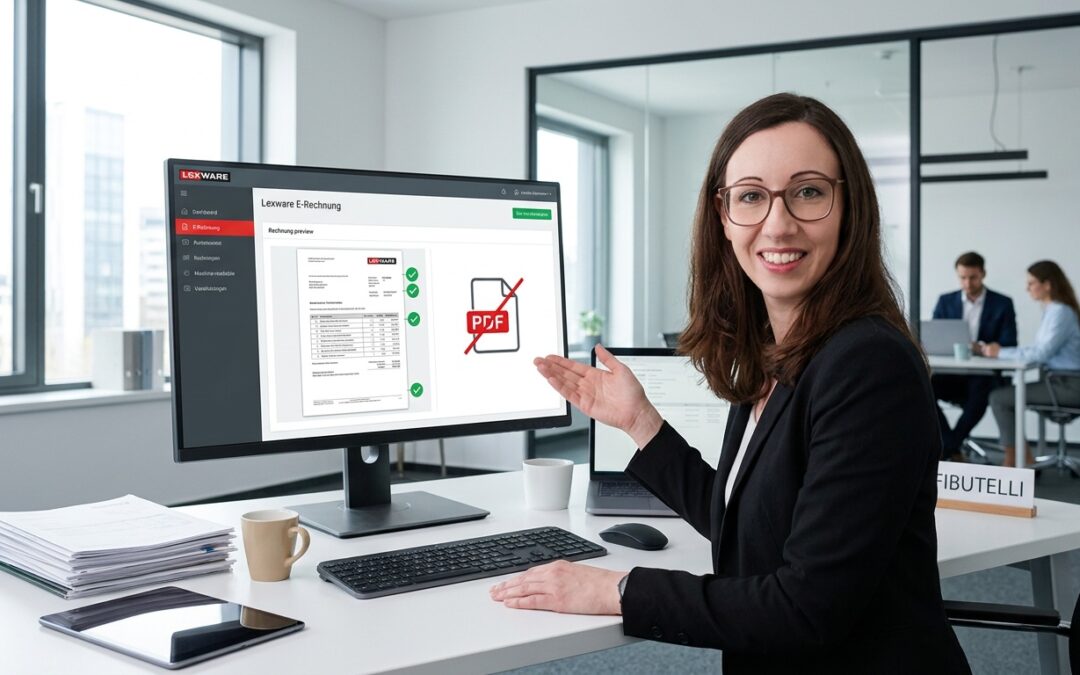 E-Rechnungspflicht ab 2025: Warum einfaches PDF nicht reicht und wie Lexware hilft